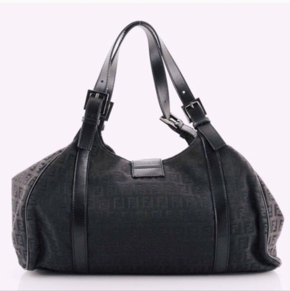 Fendi Black Women's Zucchini Bag - Picture 3 of 9